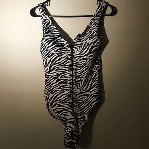 American apparel one piece swimming suit
