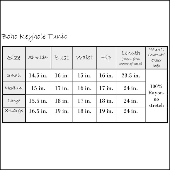 Boho Keyhole Tunic - Picture 7 of 8