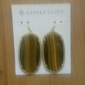 Kendra Scott Tiger Eye Danielle earrings