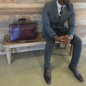 Jack Georges Bags - Jack Georges Men's Handcrafted Leather Briefcase Jack Georges Bags - Jack Georges Men's Handcrafted Leather Briefcase