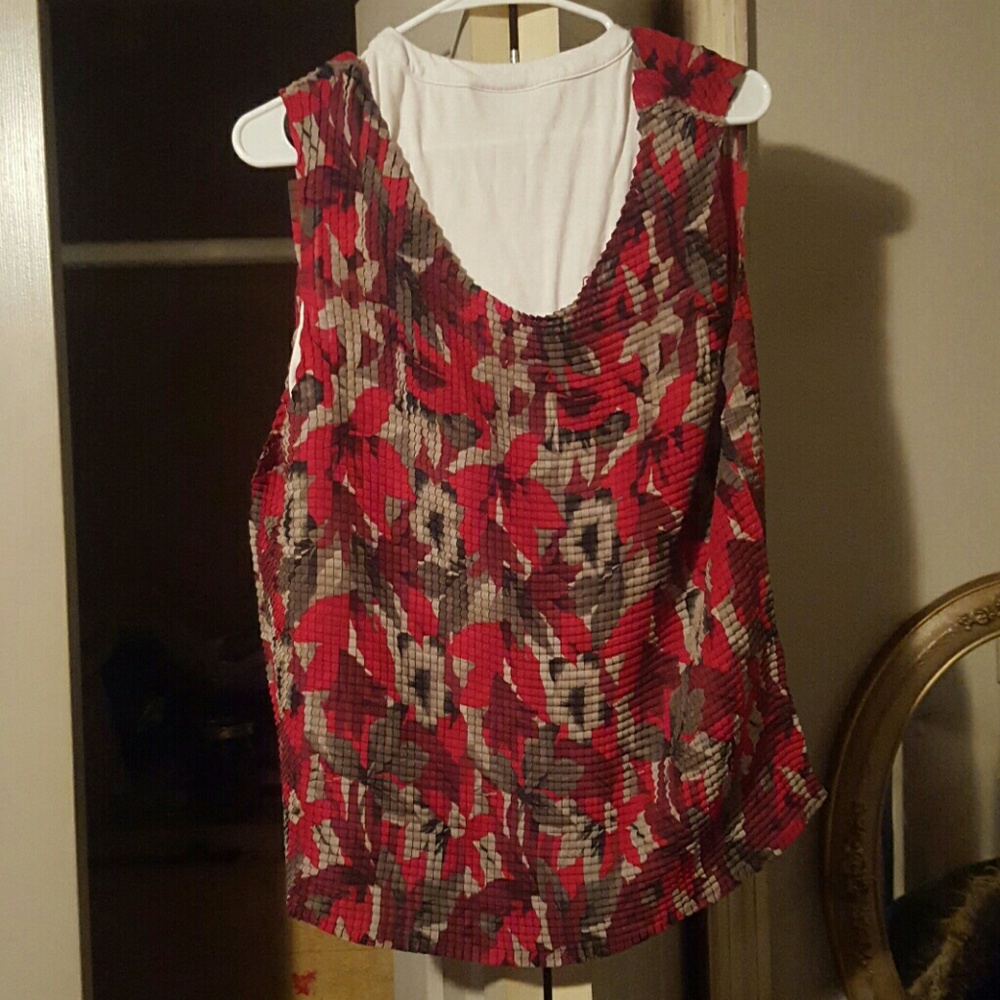 Blouse with matching tank
