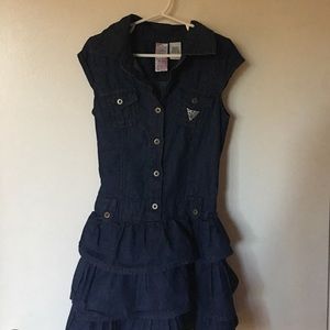 Girls Denim Dress