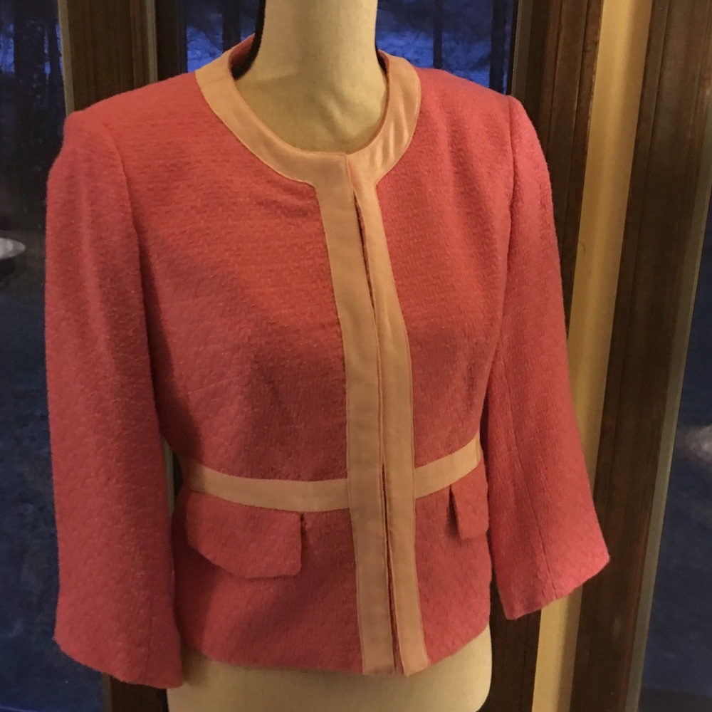 Pink Cropped Easter Jacket