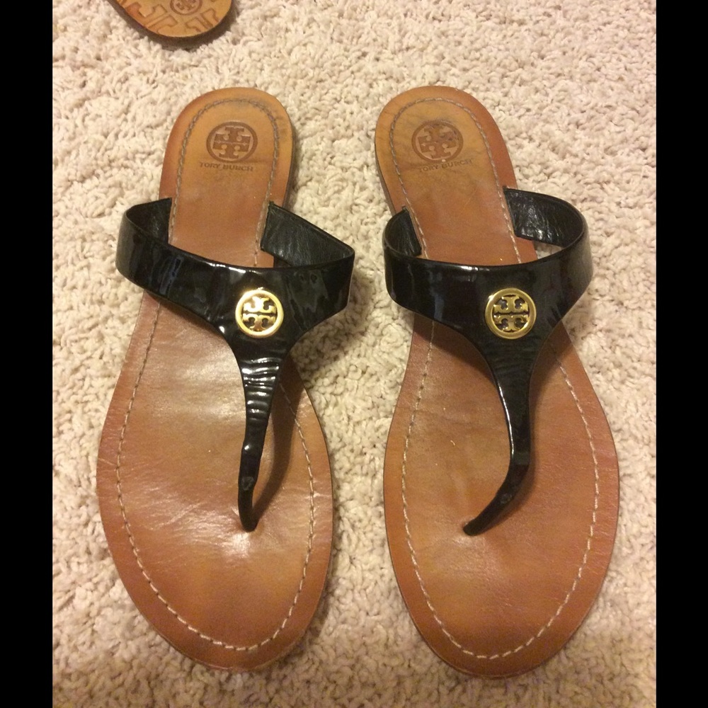 Size 11 Black Tory Burch Sandals
