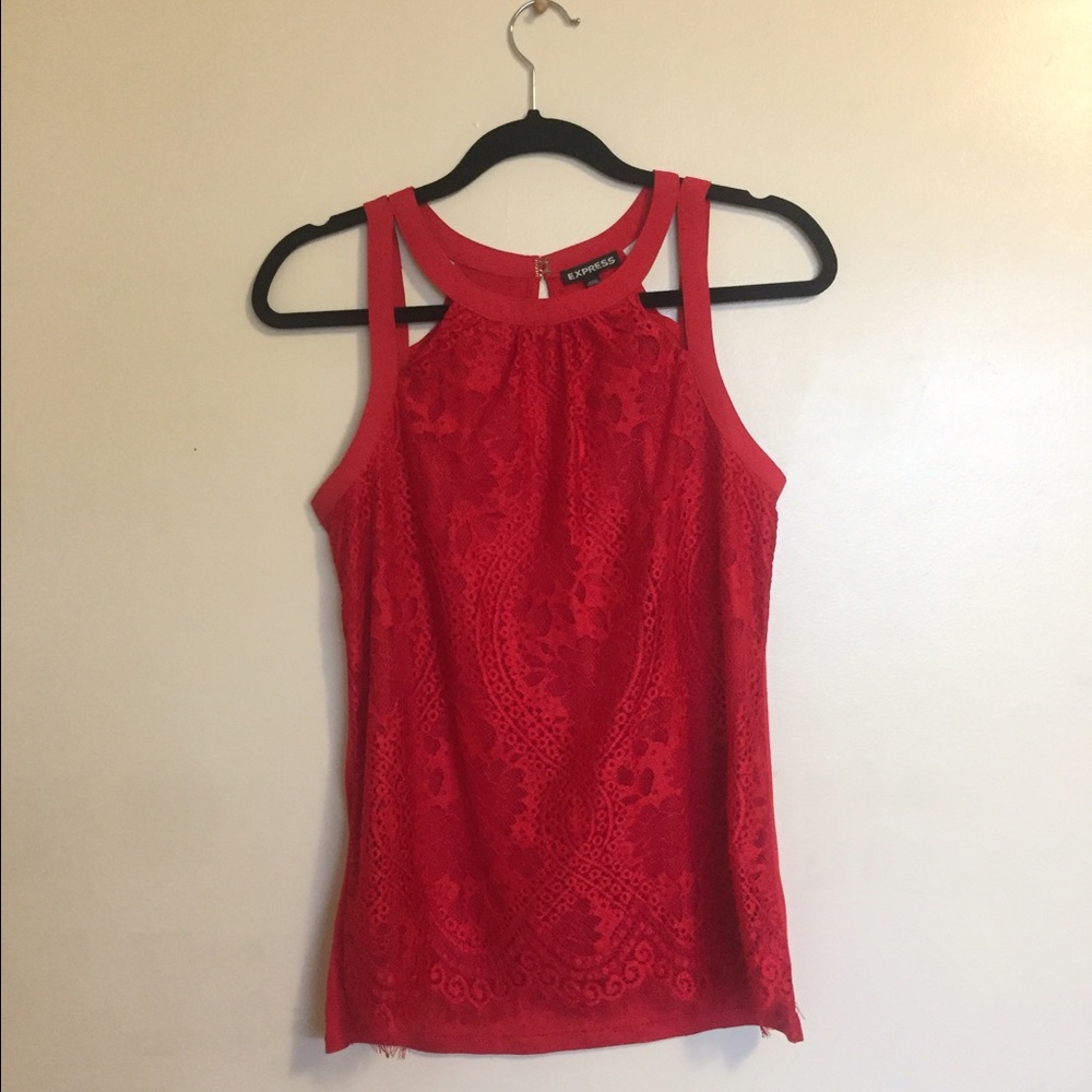 Express Lace Front Tank