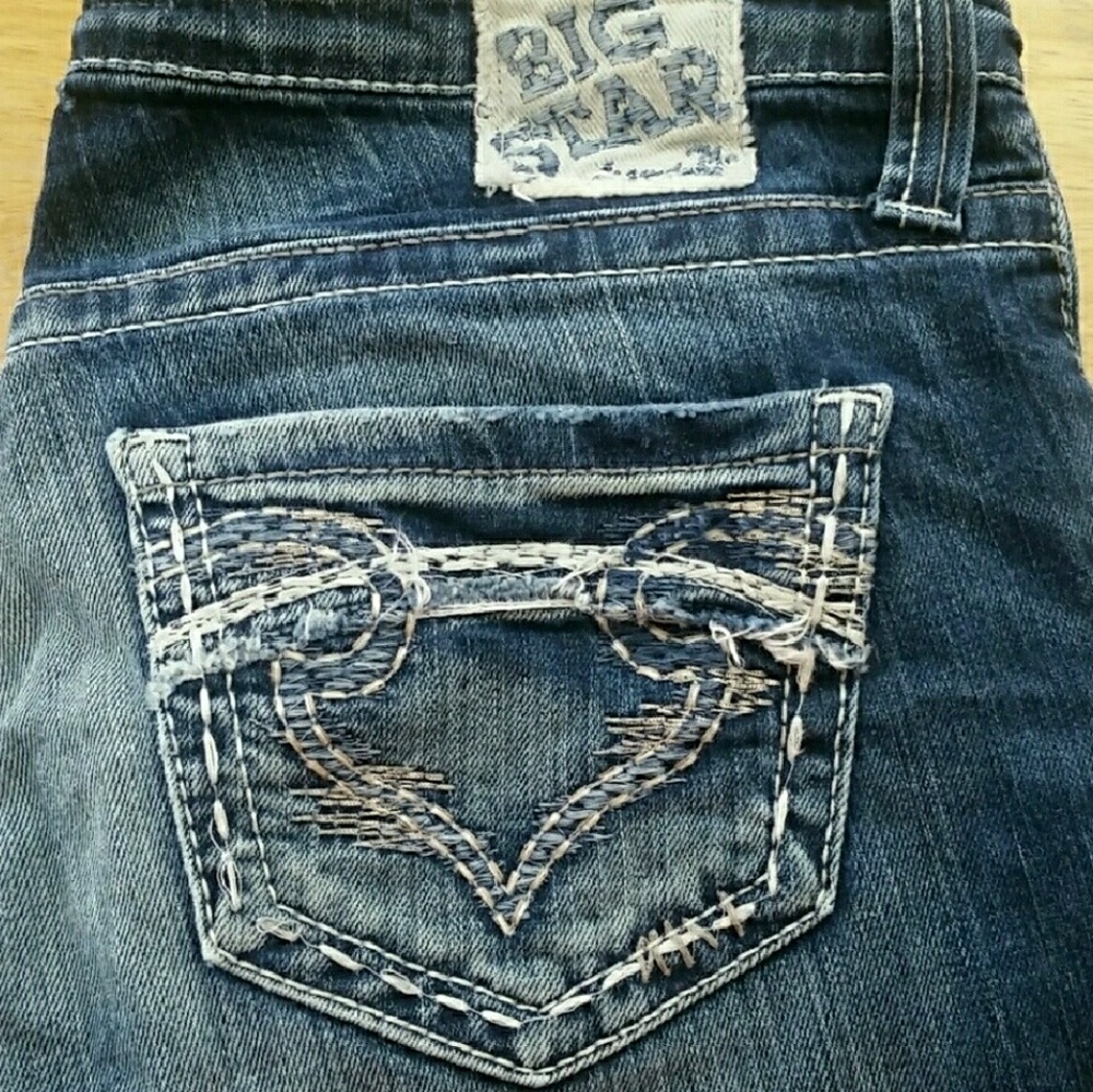 Big Star Jeans 29R Mid Rise Fit