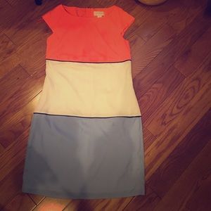 Jessica Simpson colorblock dress