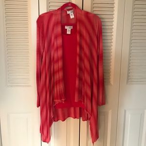 Ombré pink cardigan and tank set