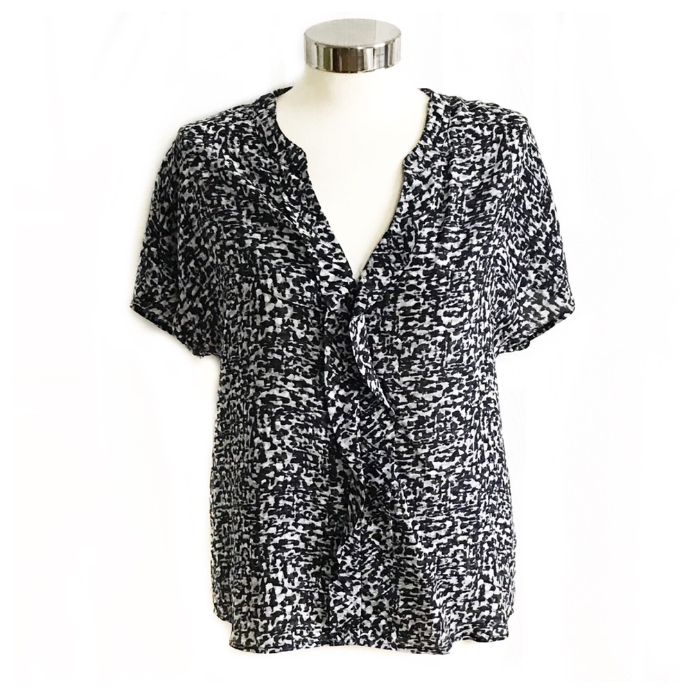 Halogen Silk Shortsleeve Top