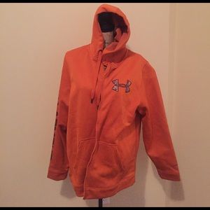 NWT under armour zip up hoodie Large