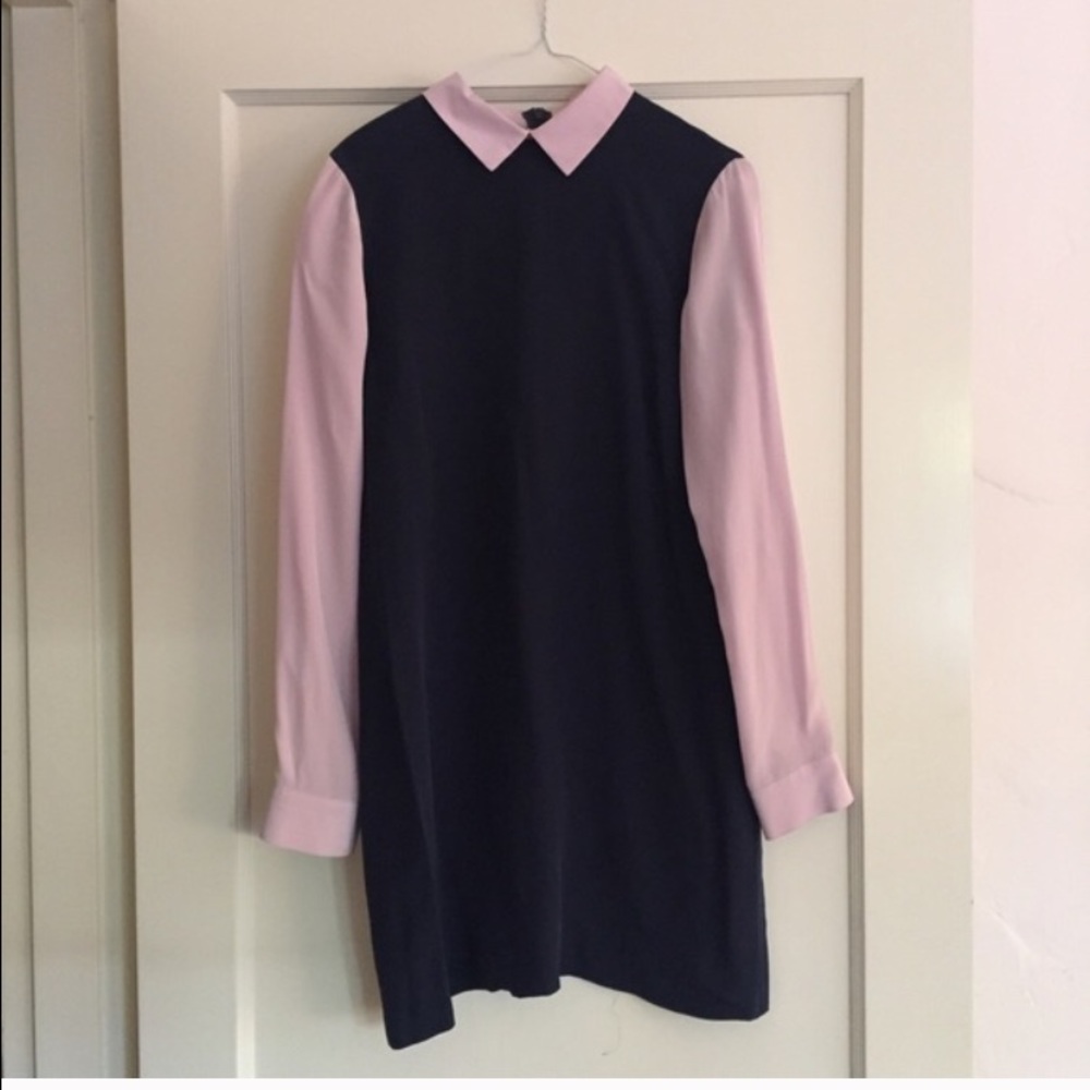 Club Monaco Navy/Pink dress