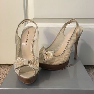 MICHAEL by Michael Kors Sling-back Platforms