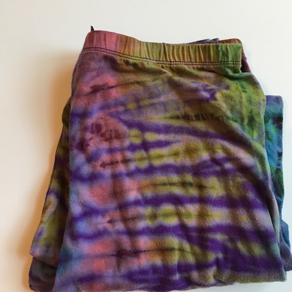 Tie die leggings (size medium)
