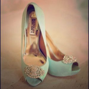 Blue Badgley Mischka Shoes