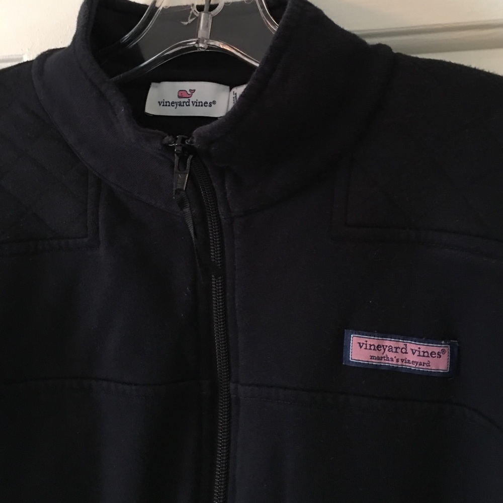 Vineyard Vines Shep shirt quilted black