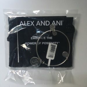 Alex and Ani Initial P Bangle