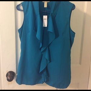NWT blue Blouse