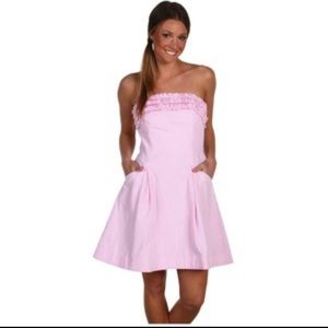 Lilly Pulitzer ferra seersucker dress