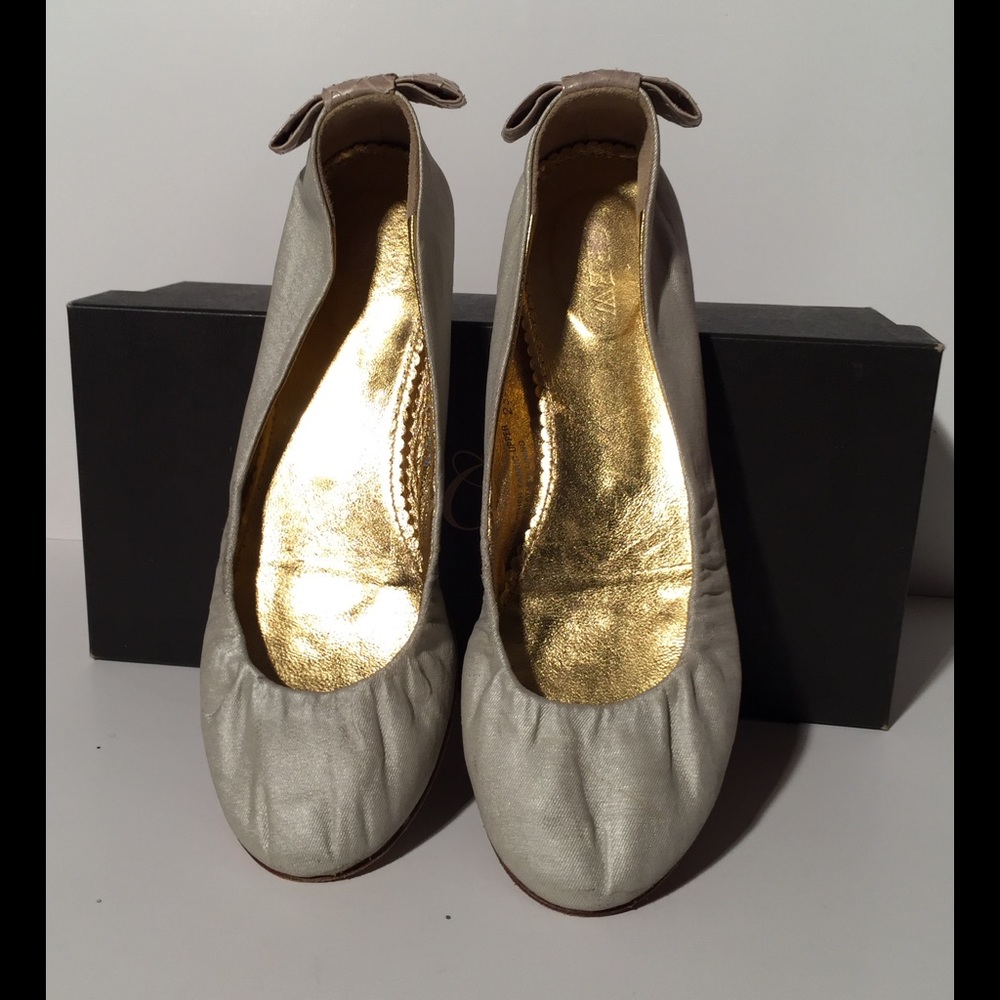 BOGO-Linen Snakeskin Ballet Flats