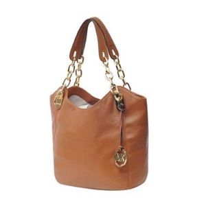 NEW -Michael Kors Lilly Leather Medium Tote