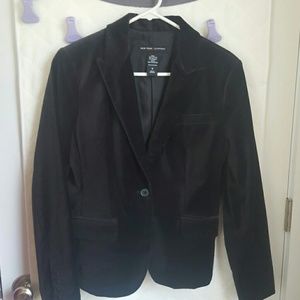 Velour Blazer