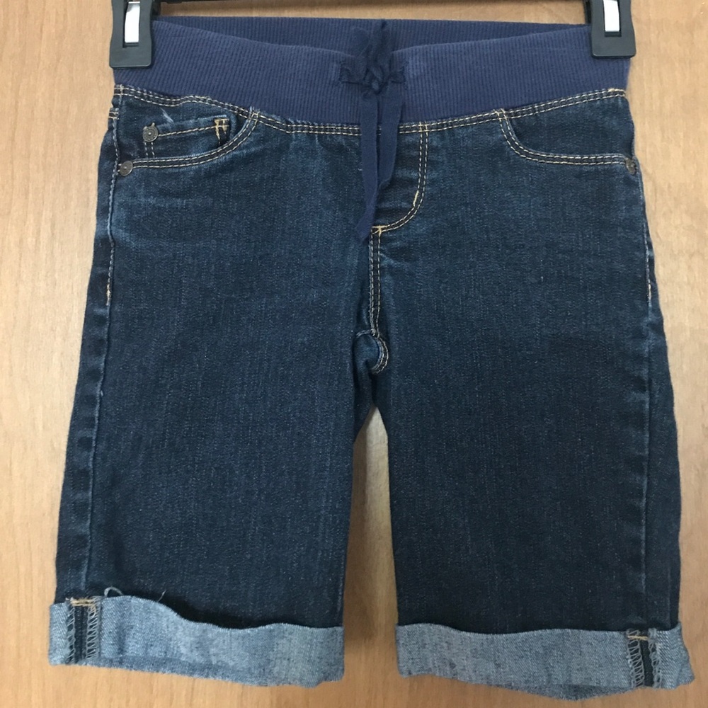 Girls Blue Jean Shorts