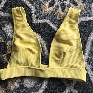 Yellow Asos Bikini Top