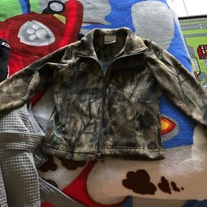 Kids camouflage Columbia jacket