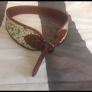 NWOT anthropologie floral belt
