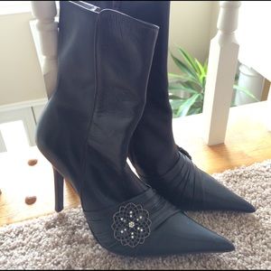 NWOT Steve madden sz 7 1/2 leather brown boots