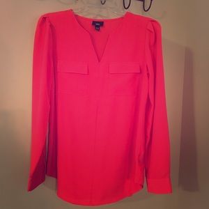 Coral Blouse