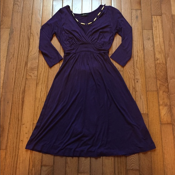 Beautiful Surplice Empire Waist Dress - Picture 4 of 4