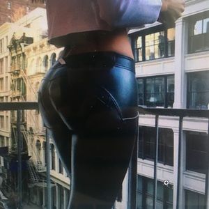 Leather Pants + free bracelet