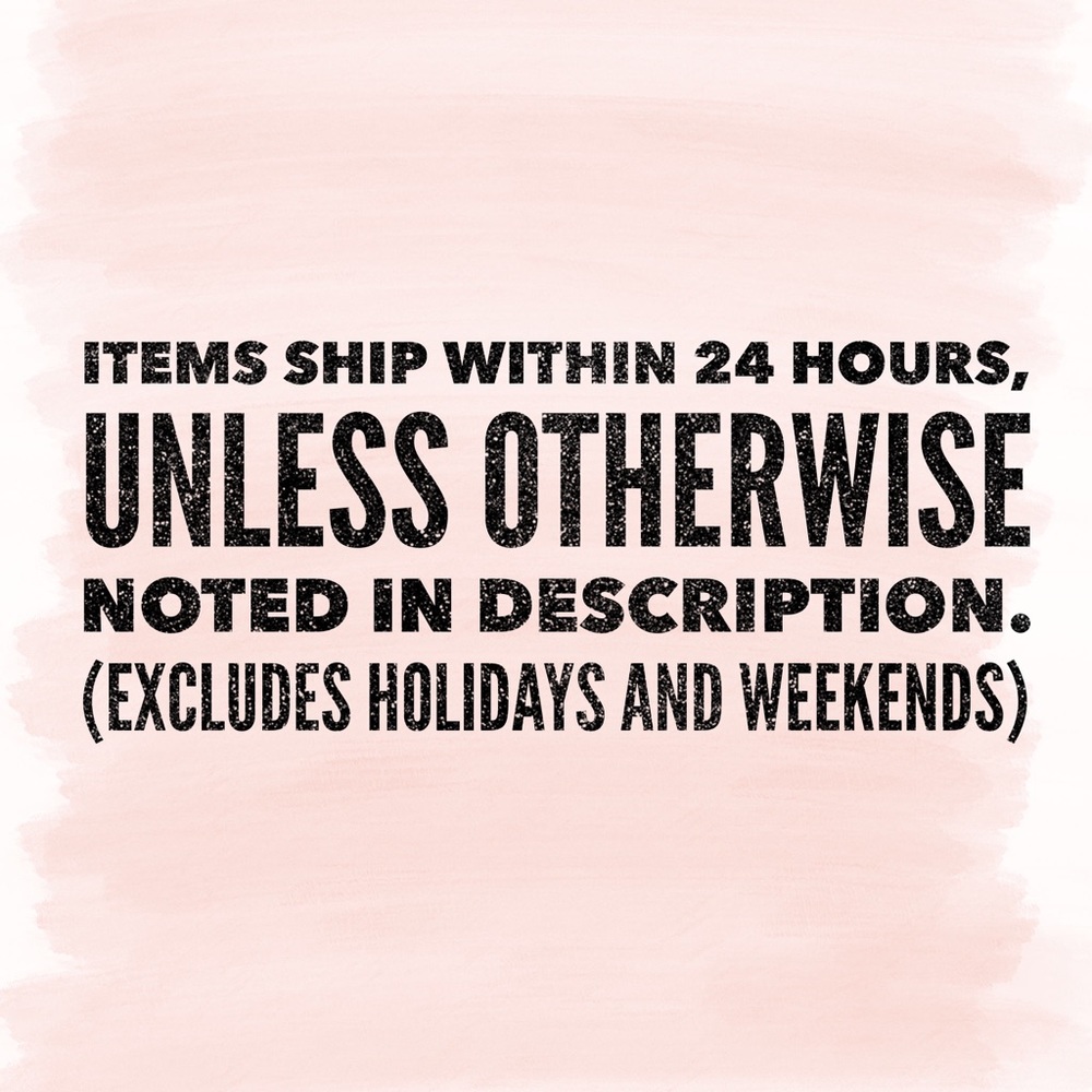 Now Shipping Daily (excluding Sundays & Holidays)