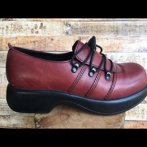 Dansko Claret. Gently worn with box. Size 37
