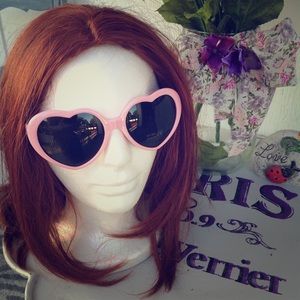 Pink Heart Shaped Sunnies