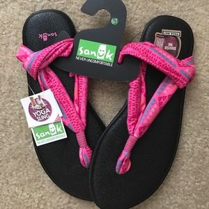 Sanuk Yoga Sling Sandal- Girls