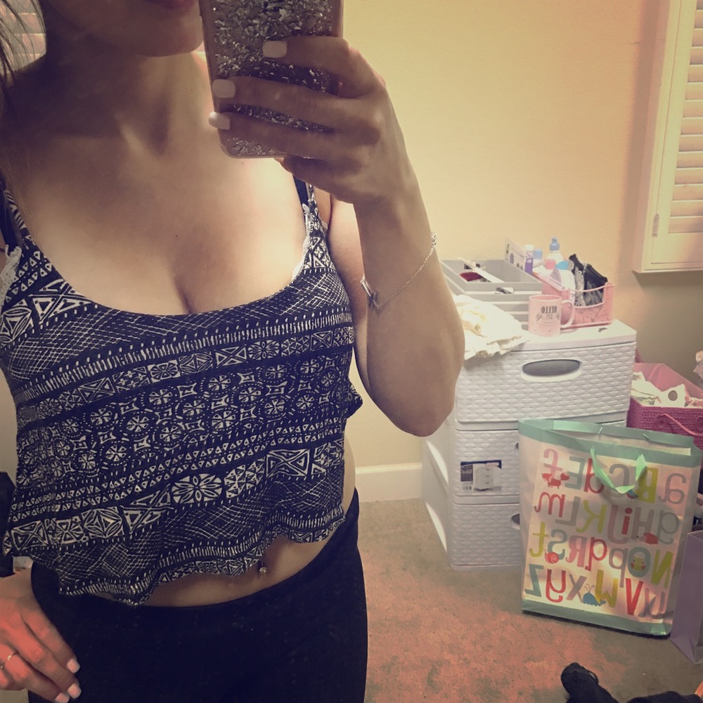 Forever 21 crop top.