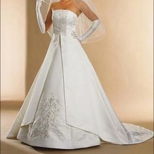 Davids Bridal wedding gown