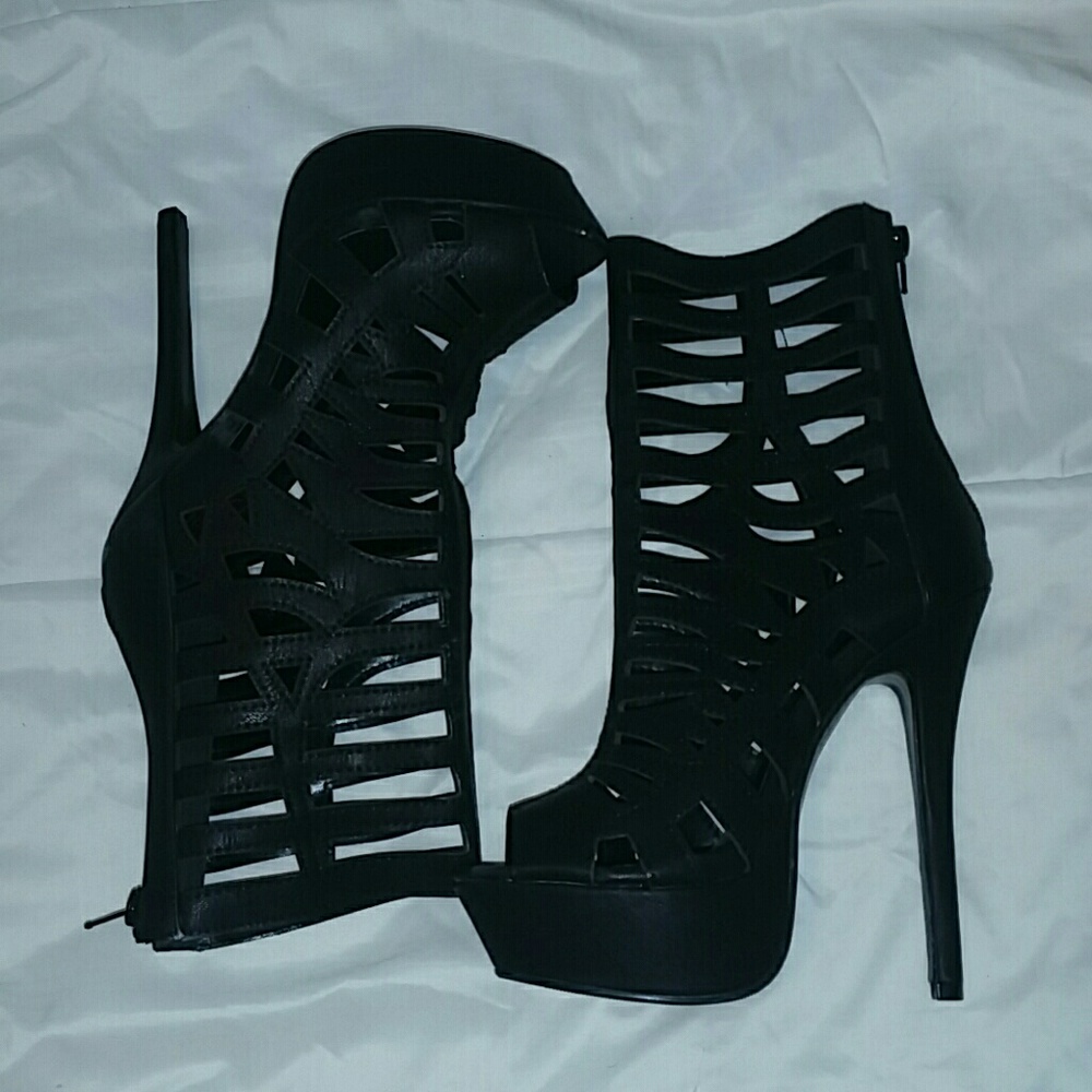 Black heels