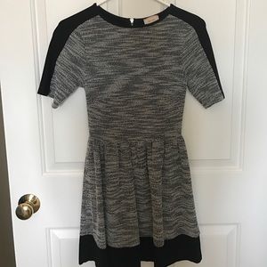 Short Sleeved Fit & Flare Dress