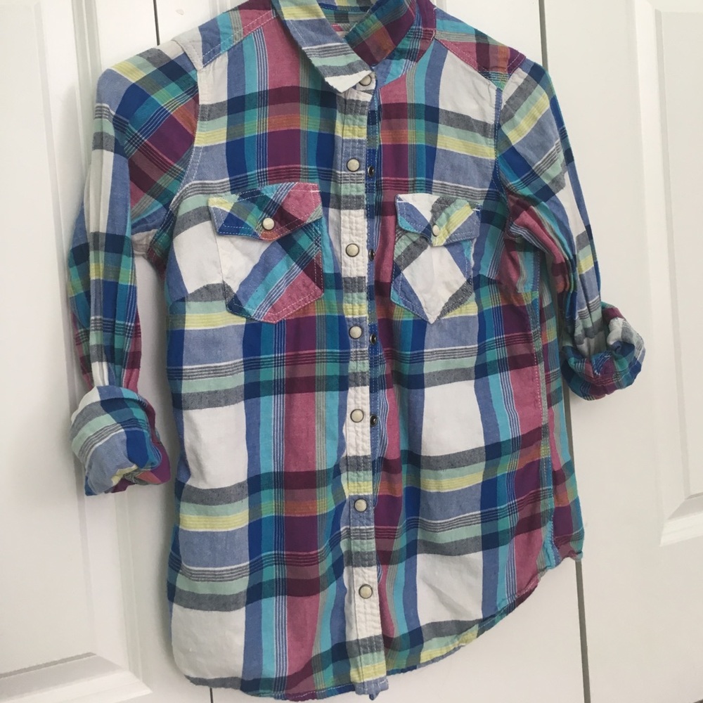 Plaid Button Down Shirt