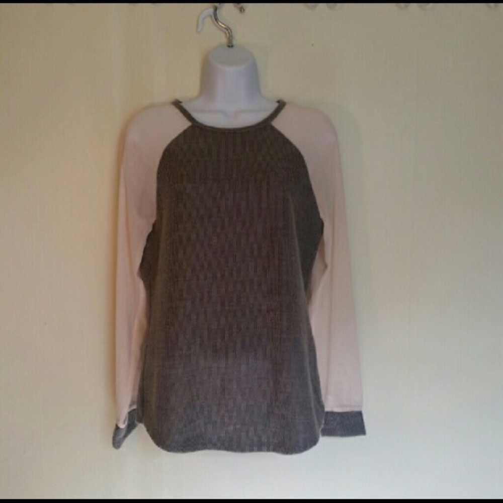 Sanctuary Chiffon Trim Top
