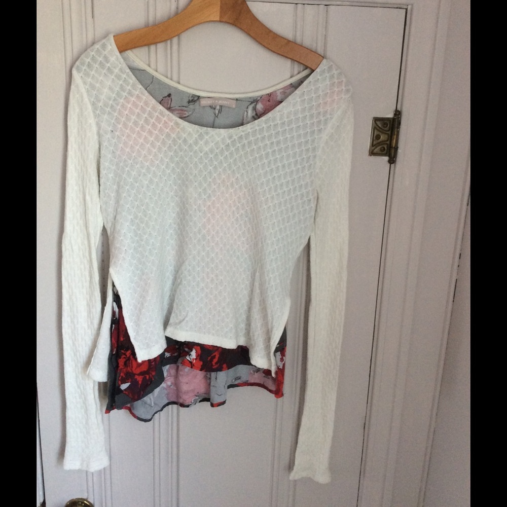 Double layer Spring sweater