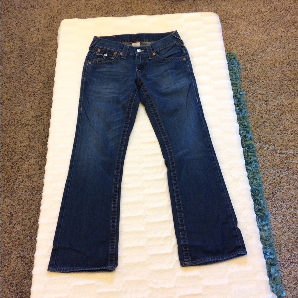 True Religion jeans.