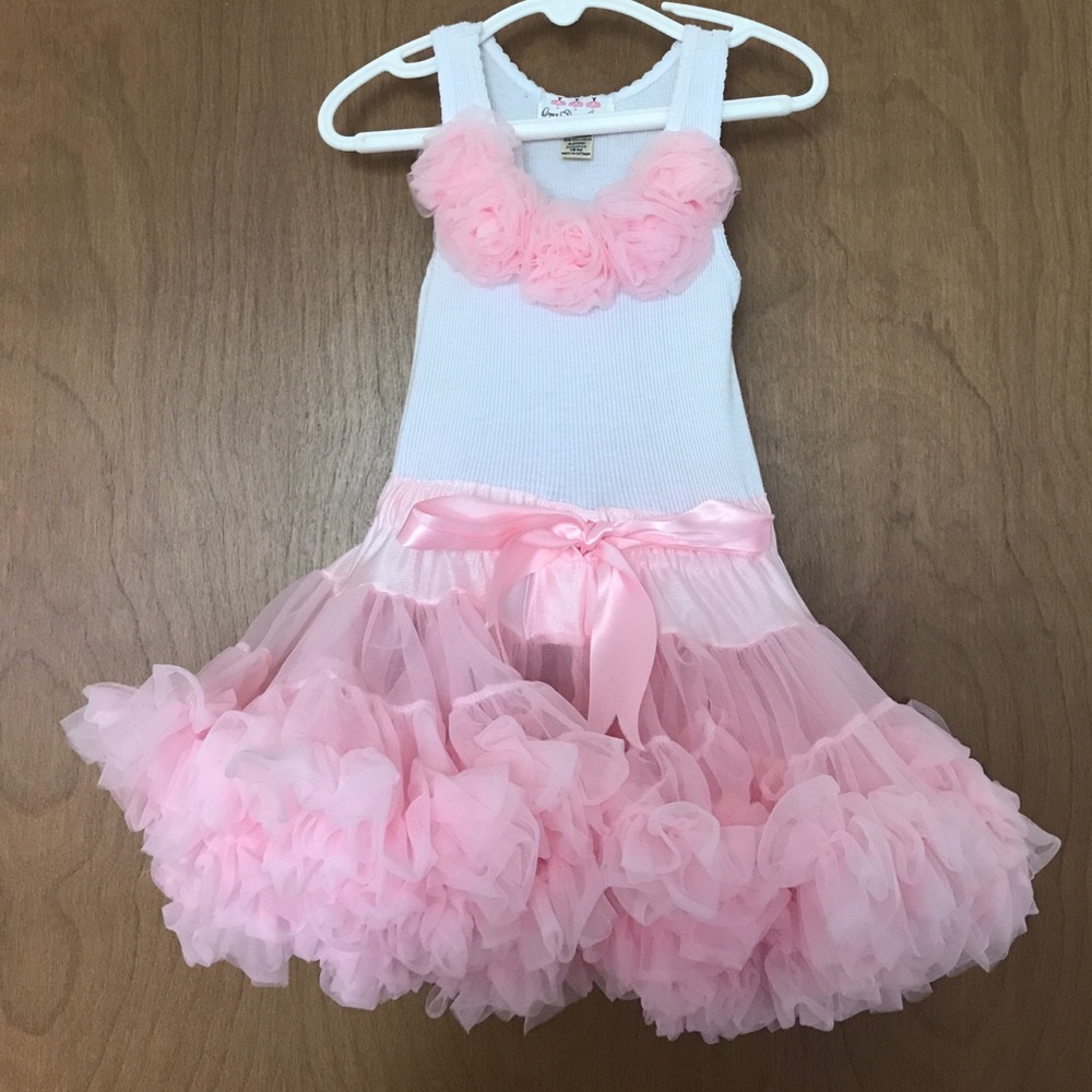 Couture tutu dress for little girls.