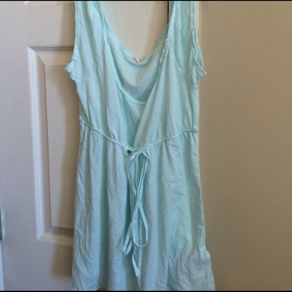 J. Crew size medium mint green adorable top w/ tie