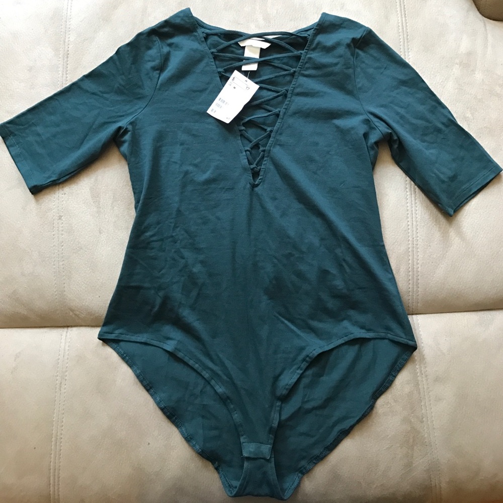 Emerald green bodysuit