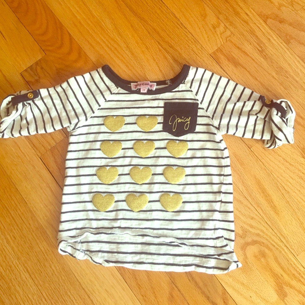 Juicy Couture top for your lil princess 👑👑!