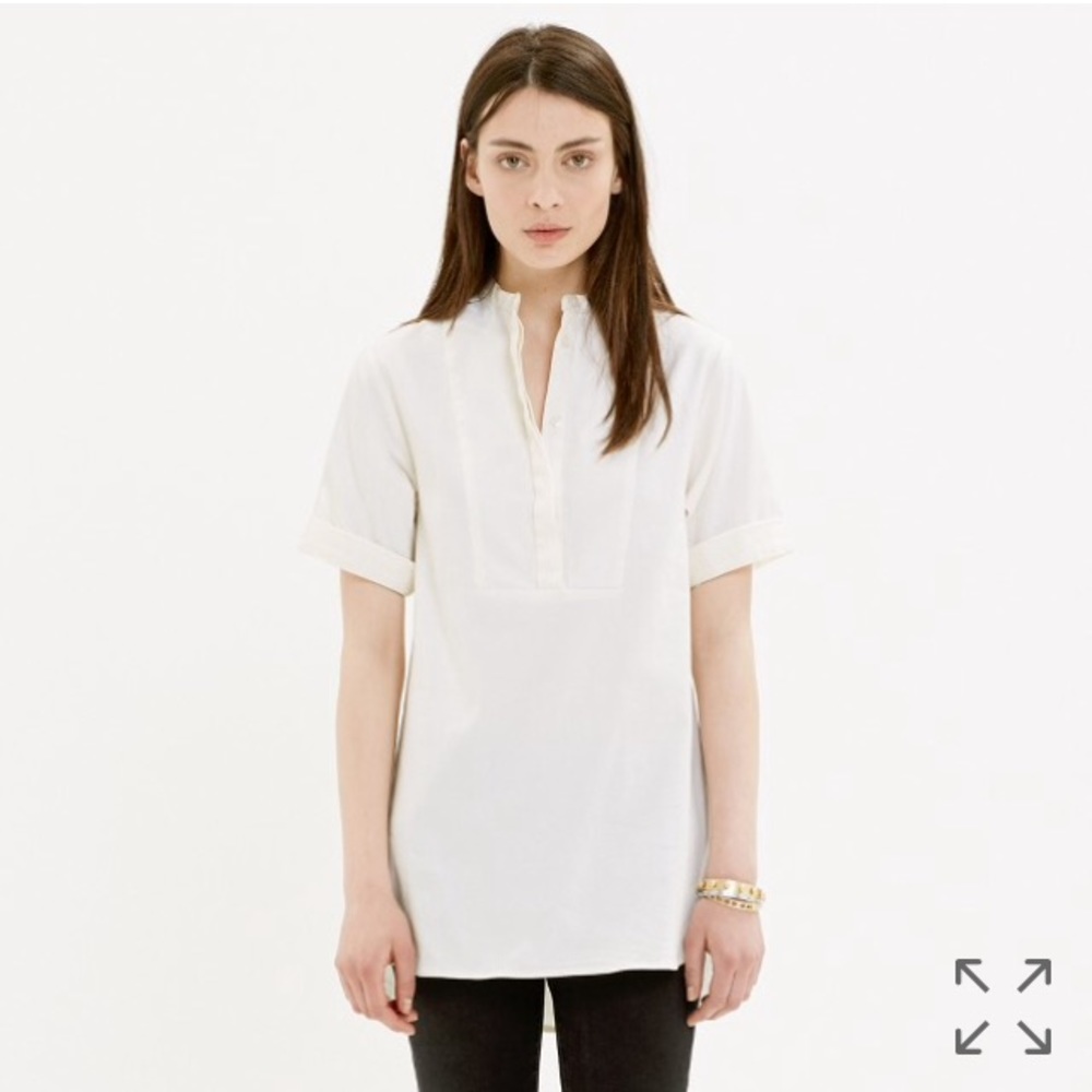 Madewell Cream tunic- sold out in stores!